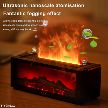 3D Flame Essential Oil Diffuser,