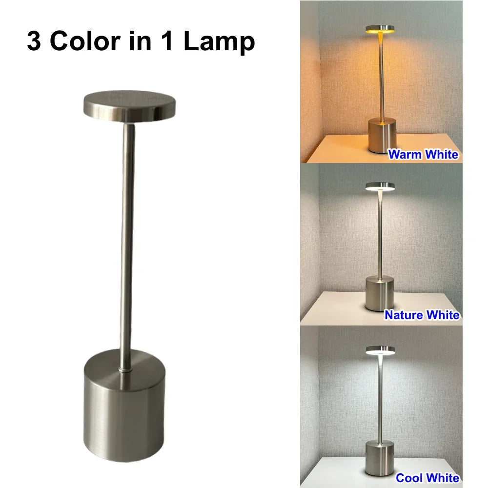 LED touch table lamp