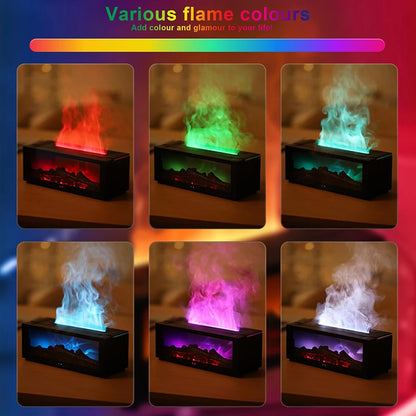 3D Flame Essential Oil Diffuser,